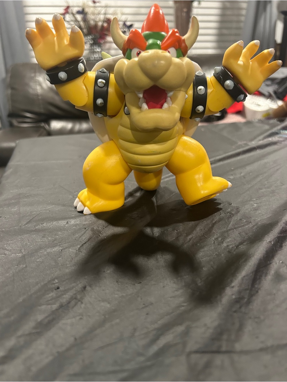 Jakks Pacific World of Nintendo Bowser 6" Action Figure 2014 Loose Mario - Picture 4 of 9